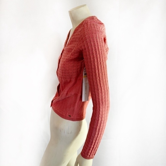 O’neill Knitted Cardigan Button Sweater Size M - Picture 4 of 8